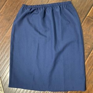 NWOT Navy Blue Skirt
